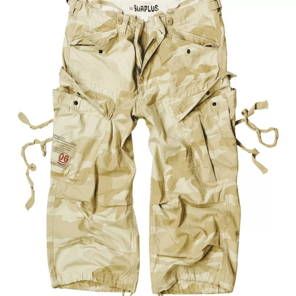 Viper Shorts>Surplus Engineer Vintage 3/4 Shorts Desert Storm