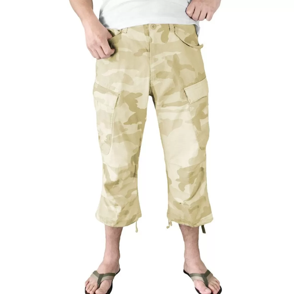 Viper Shorts>Surplus Engineer Vintage 3/4 Shorts Desert Storm