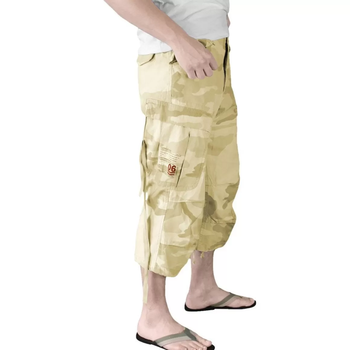 Viper Shorts>Surplus Engineer Vintage 3/4 Shorts Desert Storm