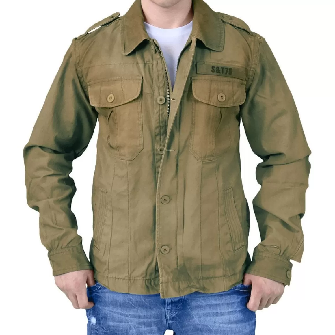 Surplus Jackets & Coats> Heritage Vintage Jacket Olive