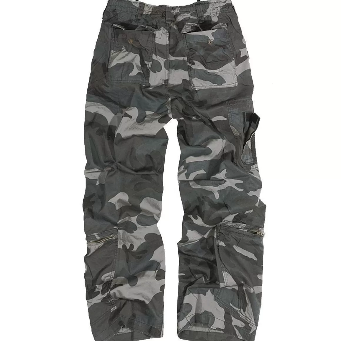 Surplus Trousers> Infantry Cargo Trousers Night Camo