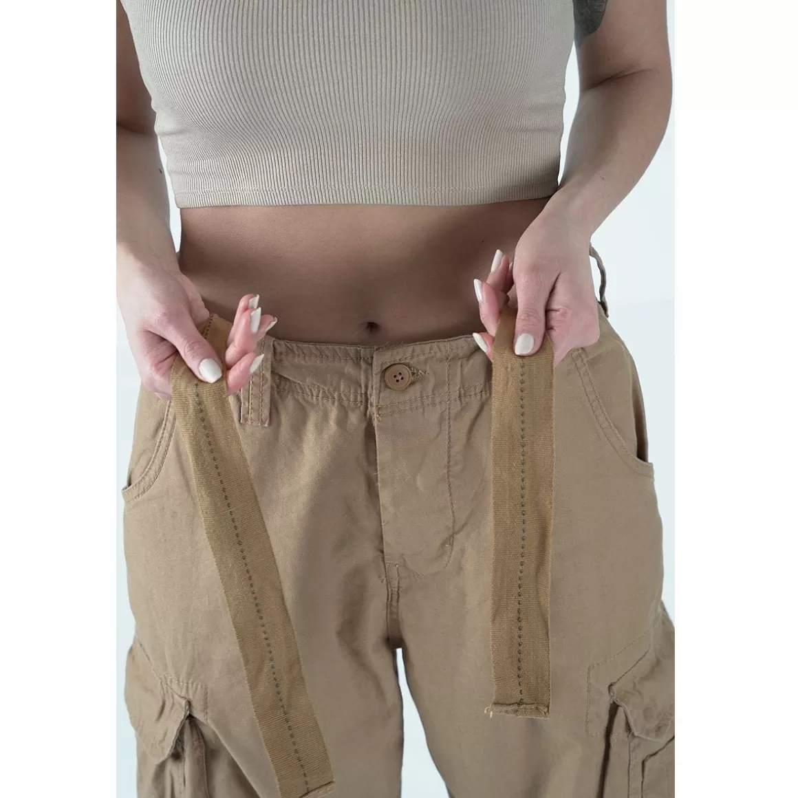 Jack Pyke Trousers>Surplus Ladies Airborne Vintage Trousers Coyote