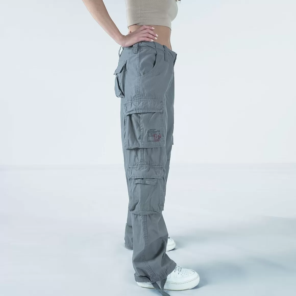 Jack Pyke Trousers>Surplus Ladies Airborne Vintage Trousers Grey