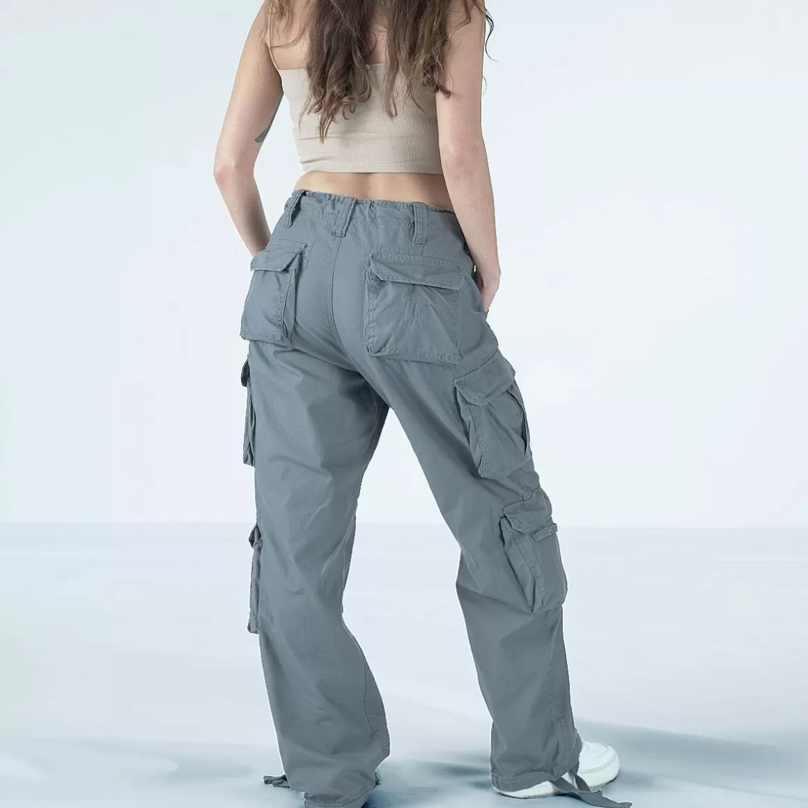 Jack Pyke Trousers>Surplus Ladies Airborne Vintage Trousers Grey