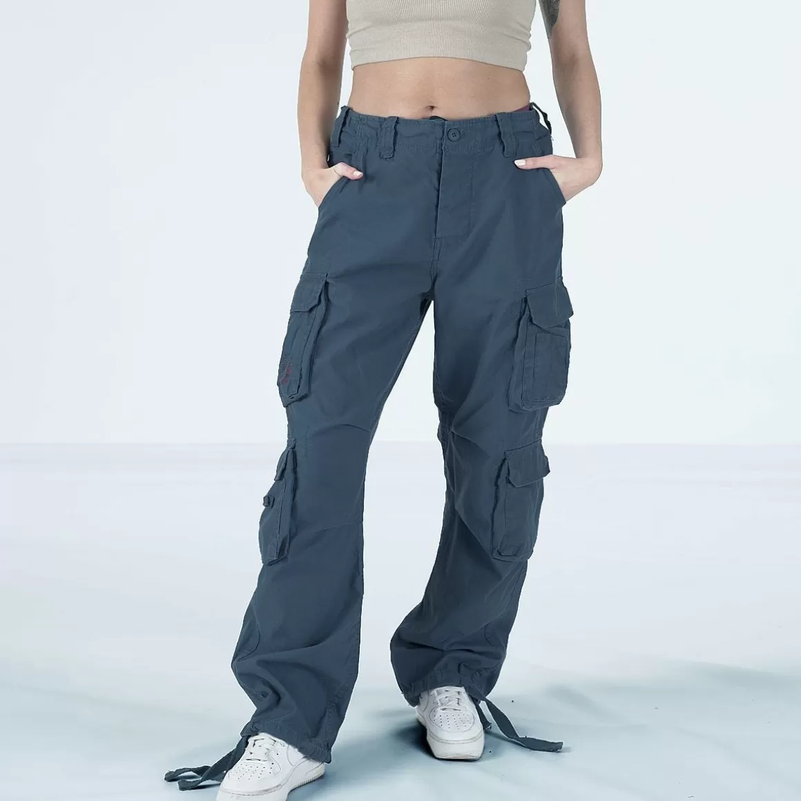 First Tactical Trousers>Surplus Ladies Airborne Vintage Trousers Navy