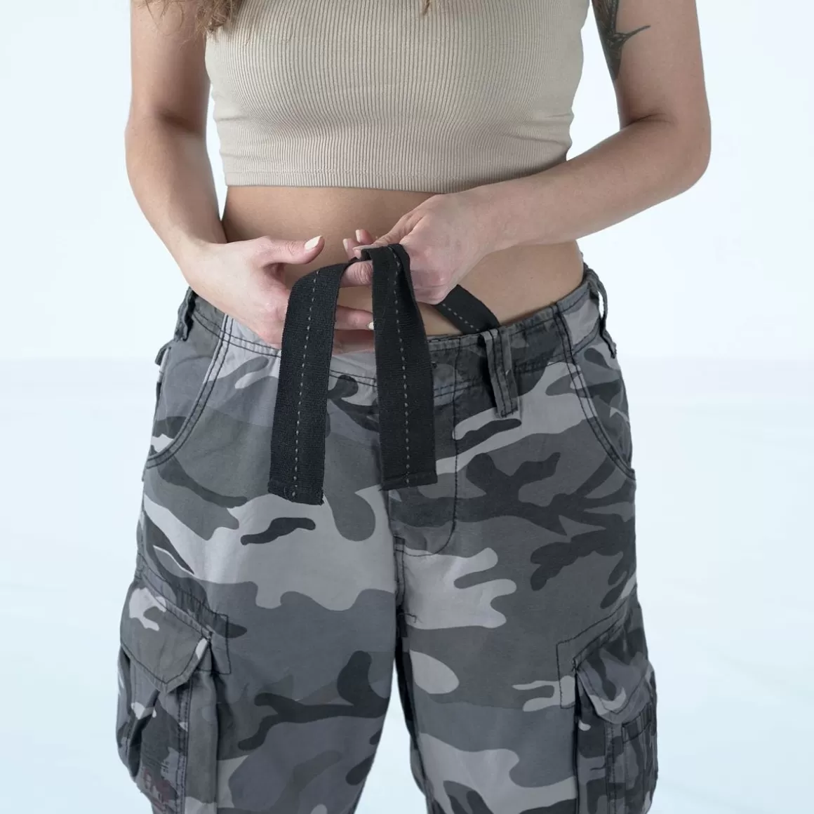 Hazard 4 Trousers>Surplus Ladies Airborne Vintage Trousers Night Camo