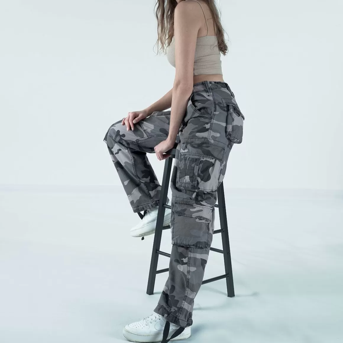 Hazard 4 Trousers>Surplus Ladies Airborne Vintage Trousers Night Camo