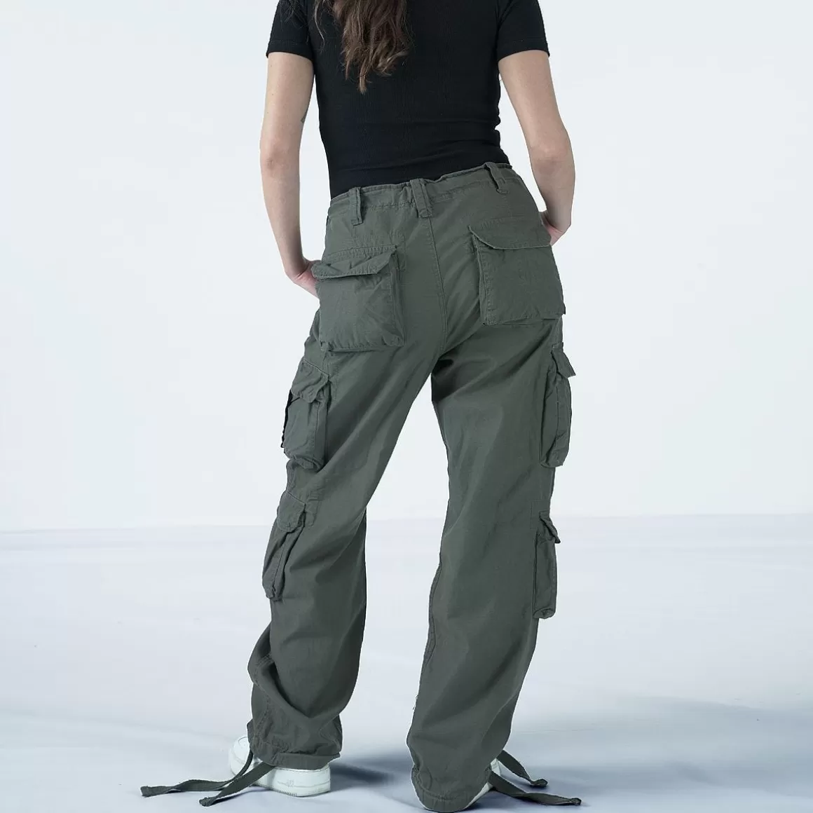 Jack Pyke Trousers>Surplus Ladies Airborne Vintage Trousers Olive
