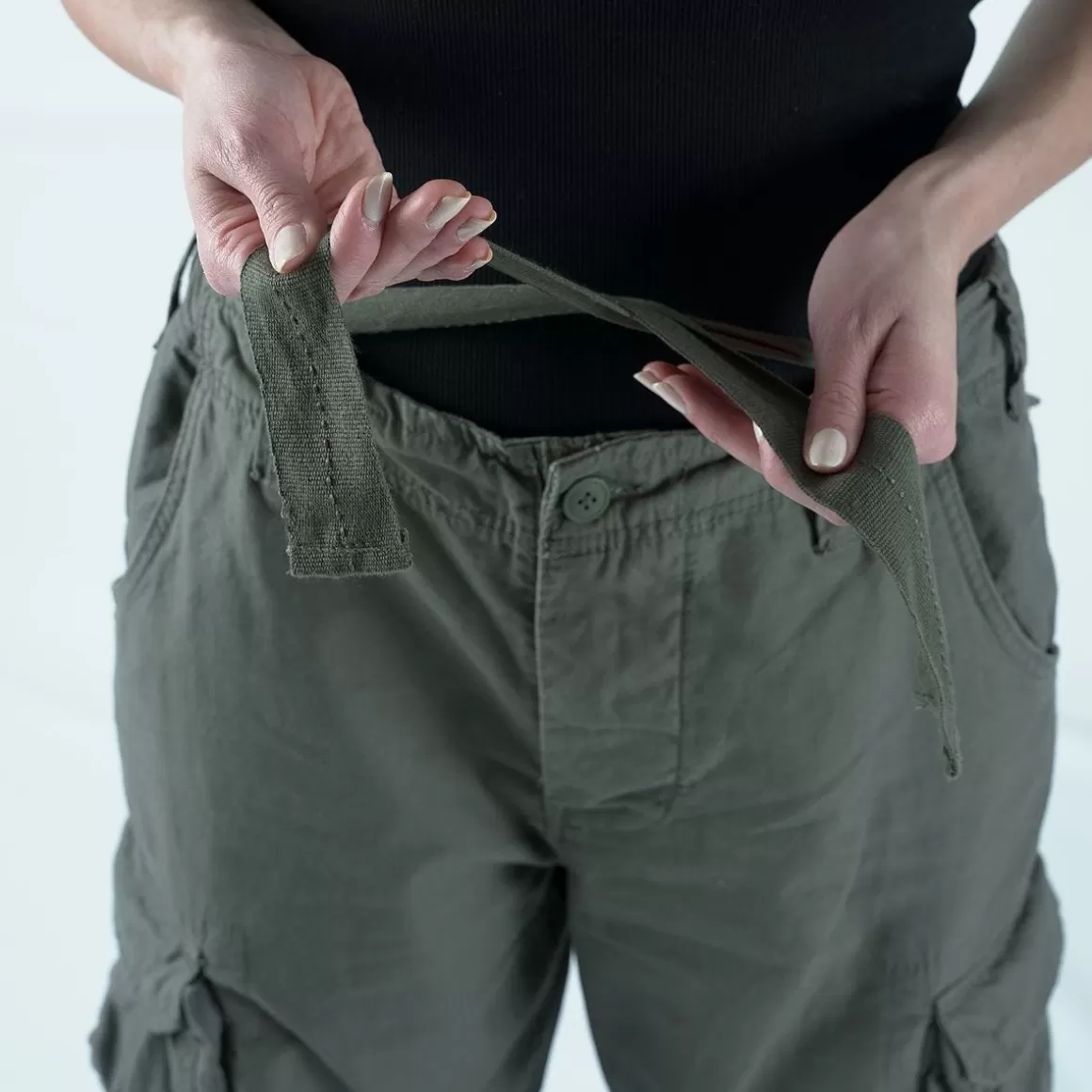 Jack Pyke Trousers>Surplus Ladies Airborne Vintage Trousers Olive