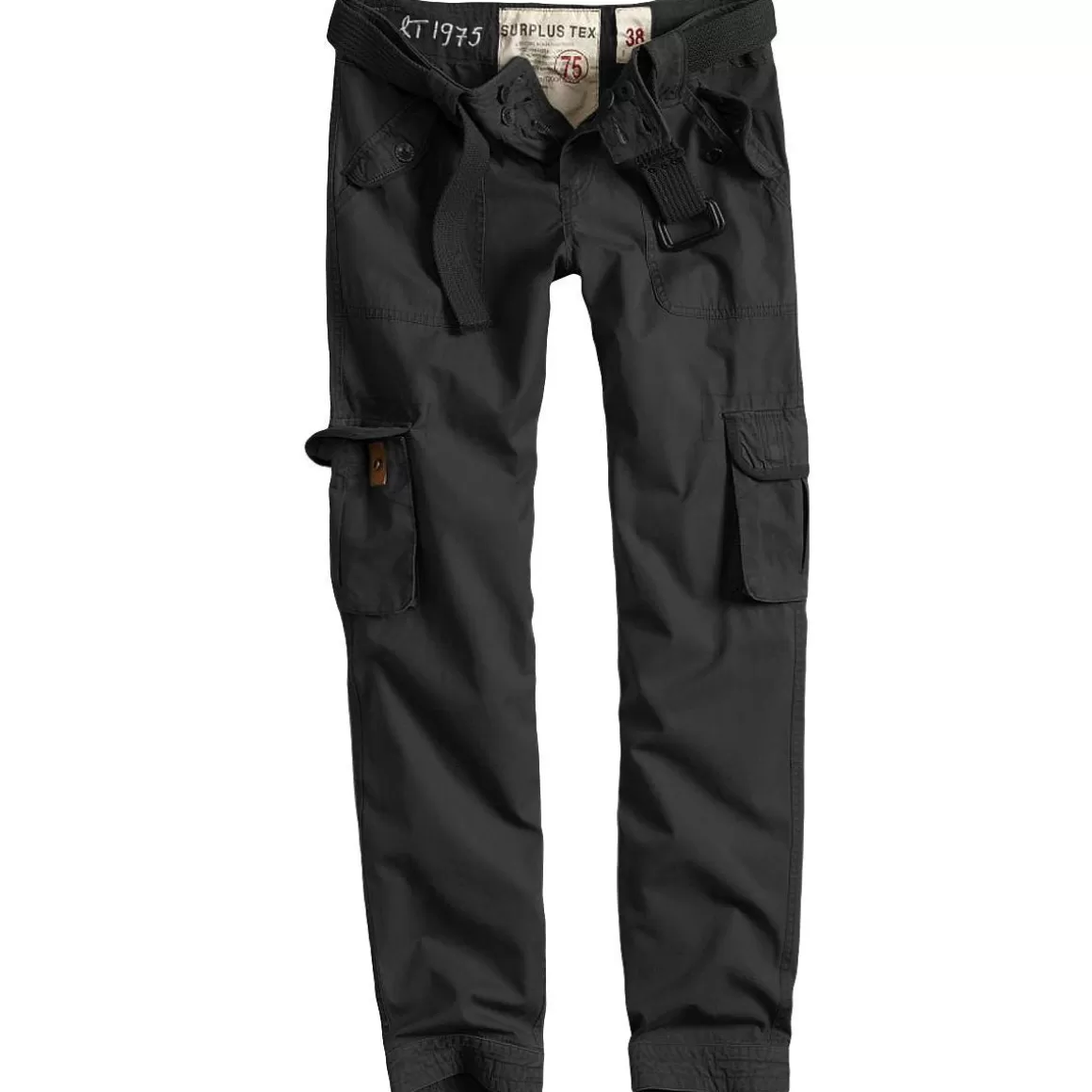 Flyye Industries Trousers>Surplus Ladies Premium Trousers Slimmy Black