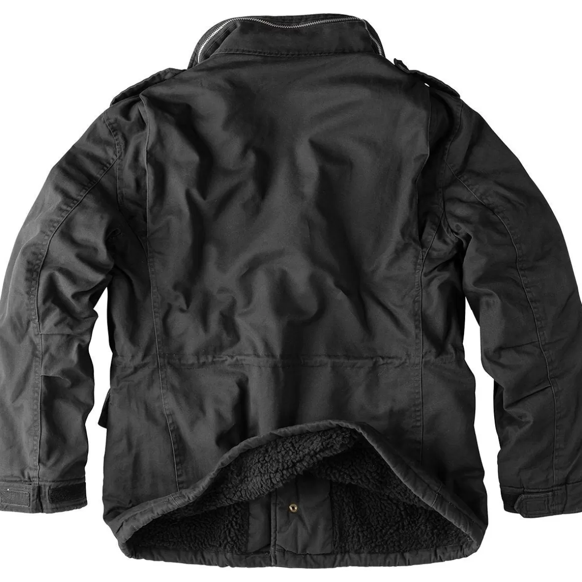 Surplus Jackets & Coats> Paratrooper Winter Jacket Black Washed