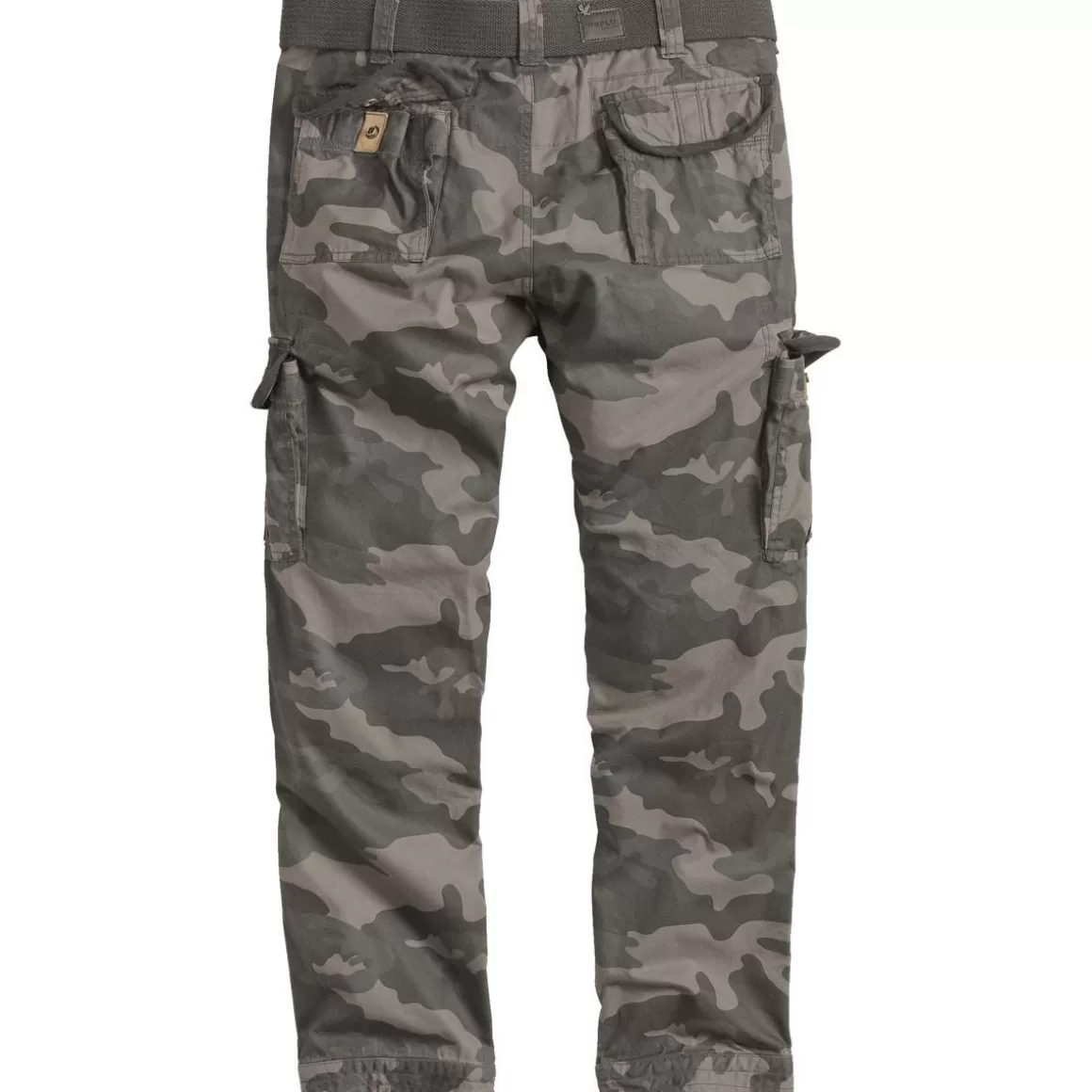 Surplus Trousers> Premium Slimmy Trousers Black Camo