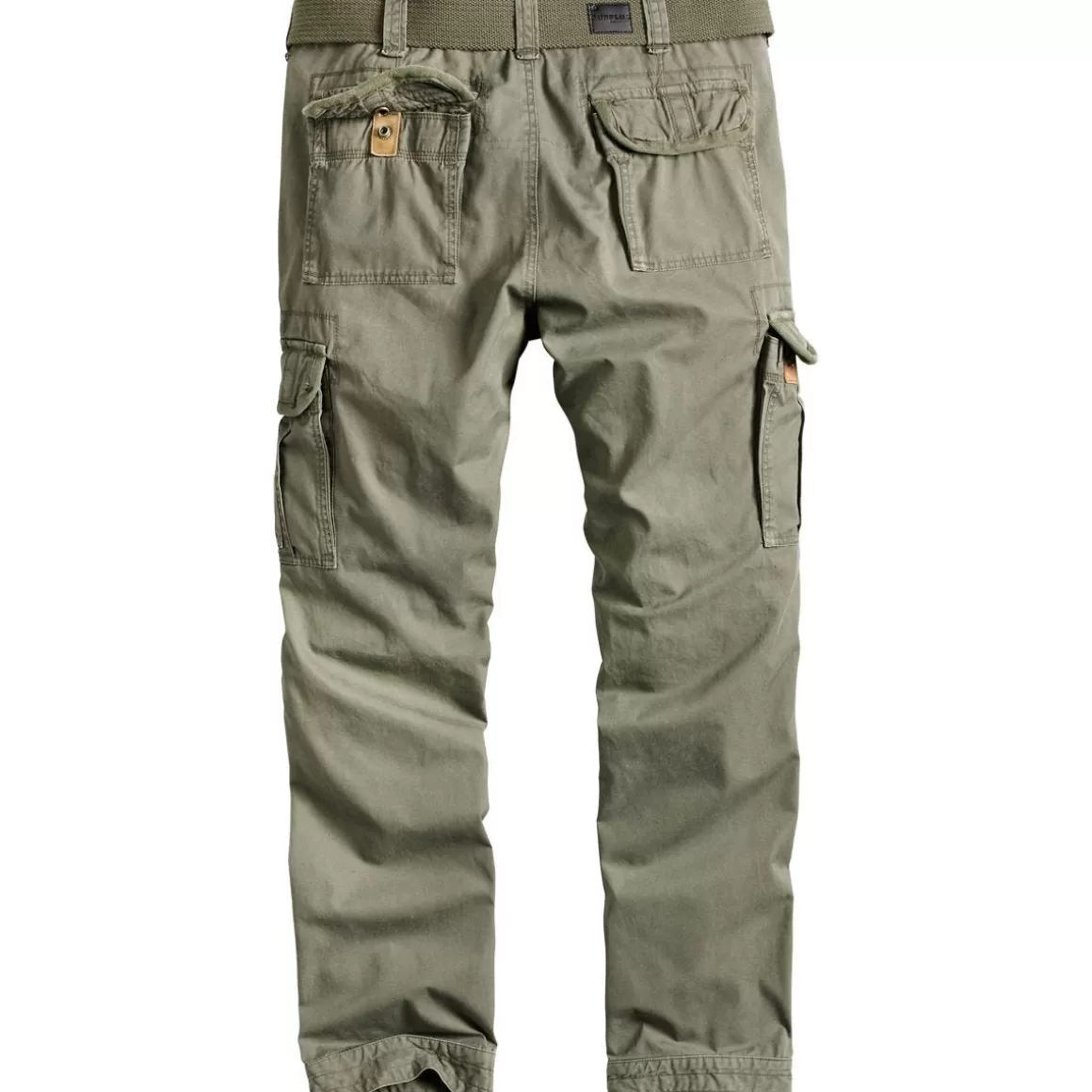 Surplus Trousers> Premium Slimmy Trousers Olive Washed