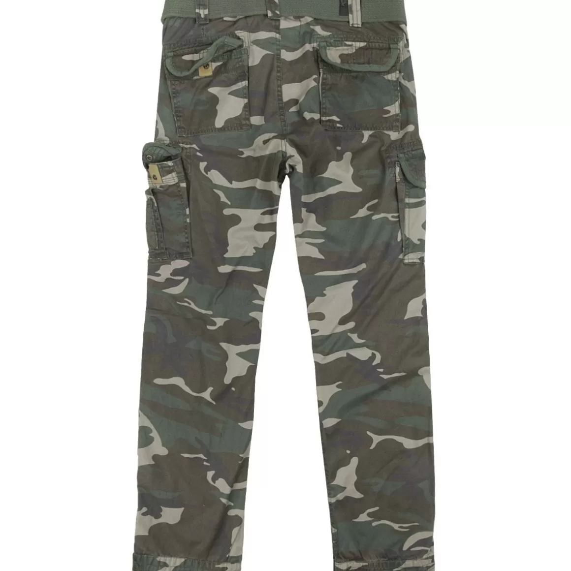 Surplus Trousers> Premium Slimmy Trousers Woodland Washed