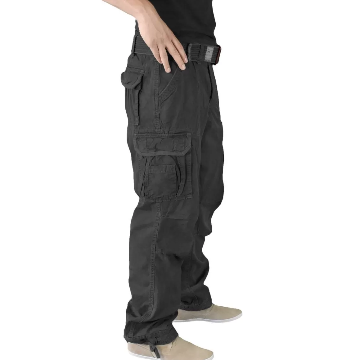 Surplus Trousers> Premium Vintage Trousers Black