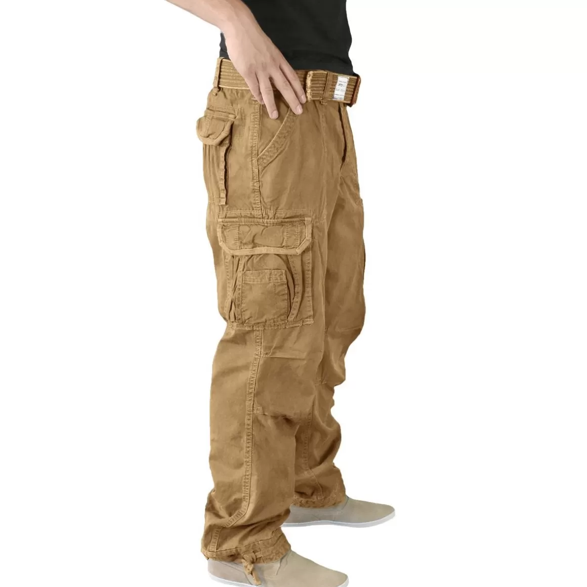 Surplus Trousers> Premium Vintage Trousers Coyote