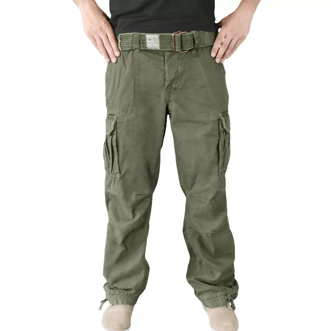 Surplus Trousers> Premium Vintage Trousers Olive