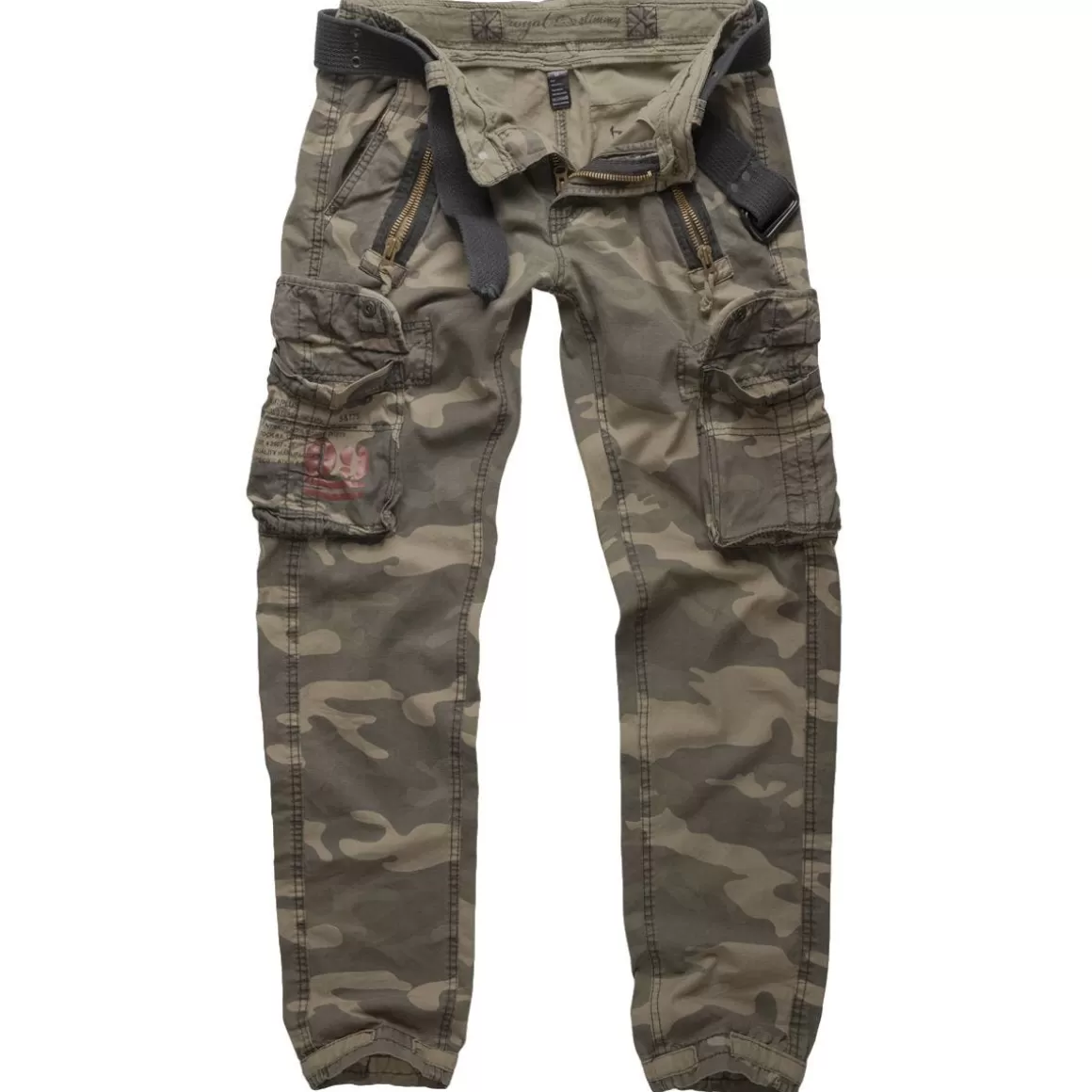 Surplus Trousers> Royal Traveler Slimmy Trousers Royal Camo