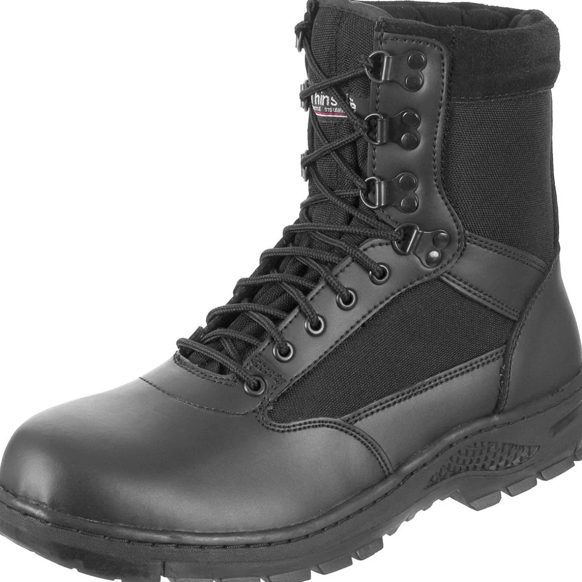 SMK Boots>Surplus Security 8" Boots Black