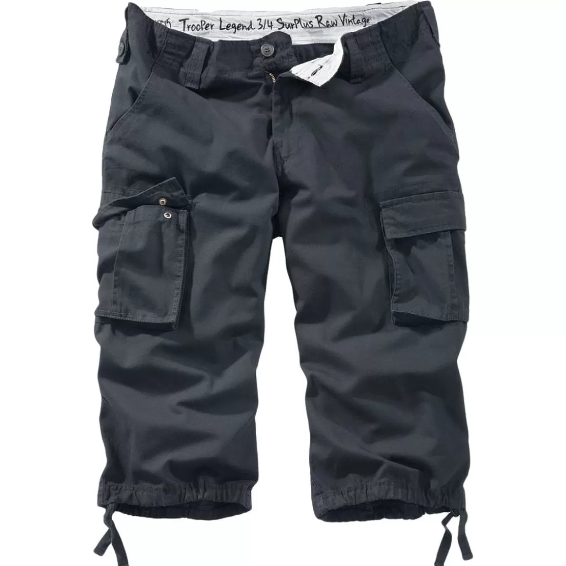 Helikon Shorts>Surplus Trooper Legend 3/4 Shorts Anthracite