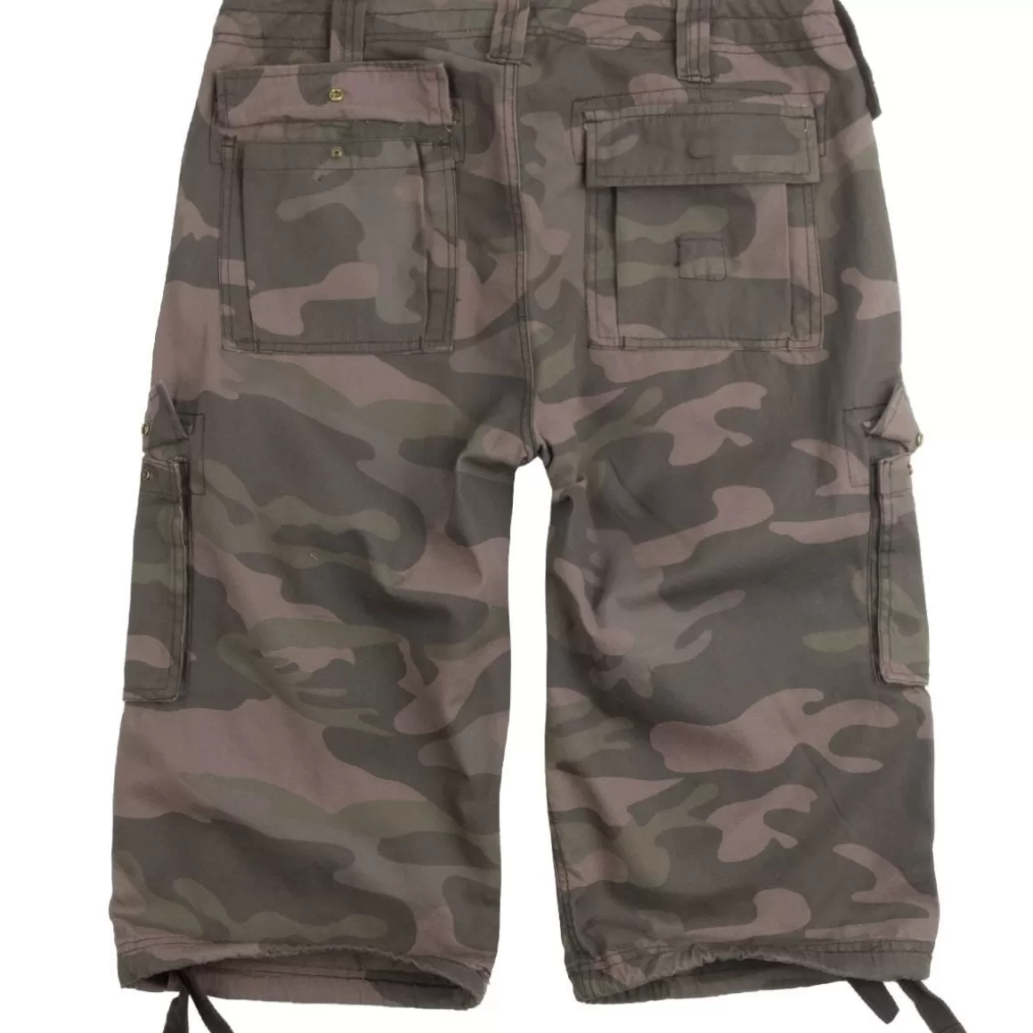 MFH Shorts>Surplus Trooper Legend 3/4 Shorts Black Camo