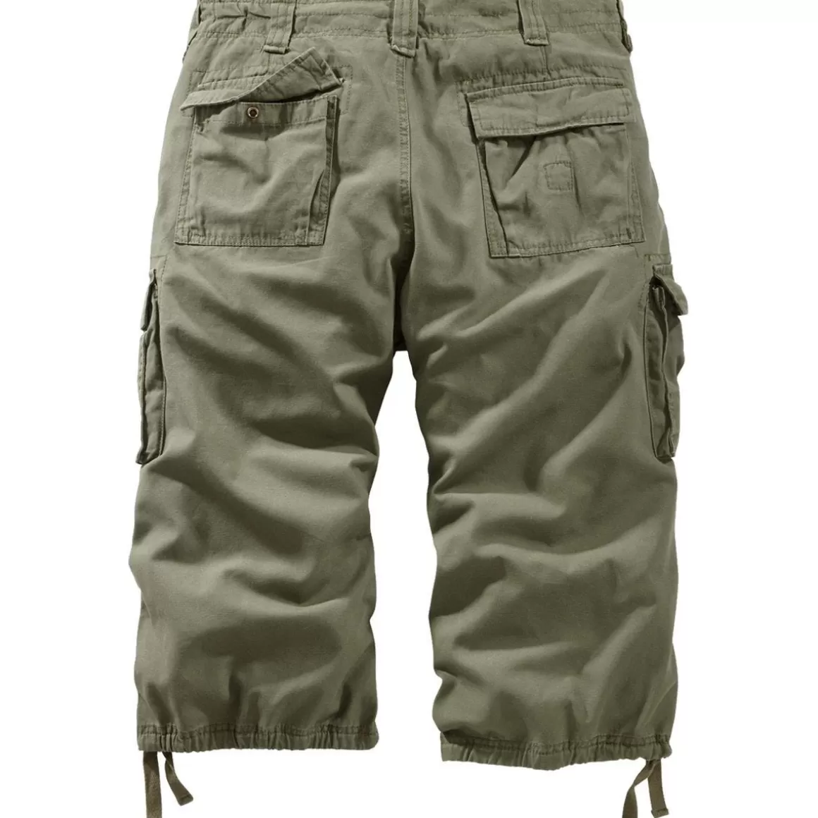 Viper Shorts>Surplus Trooper Legend 3/4 Shorts Olive Washed