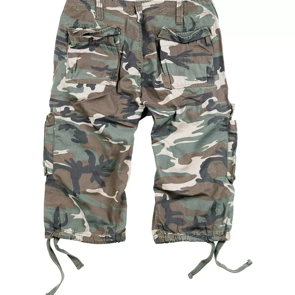 Flyye Industries Shorts>Surplus Trooper Legend 3/4 Shorts Woodland Washed