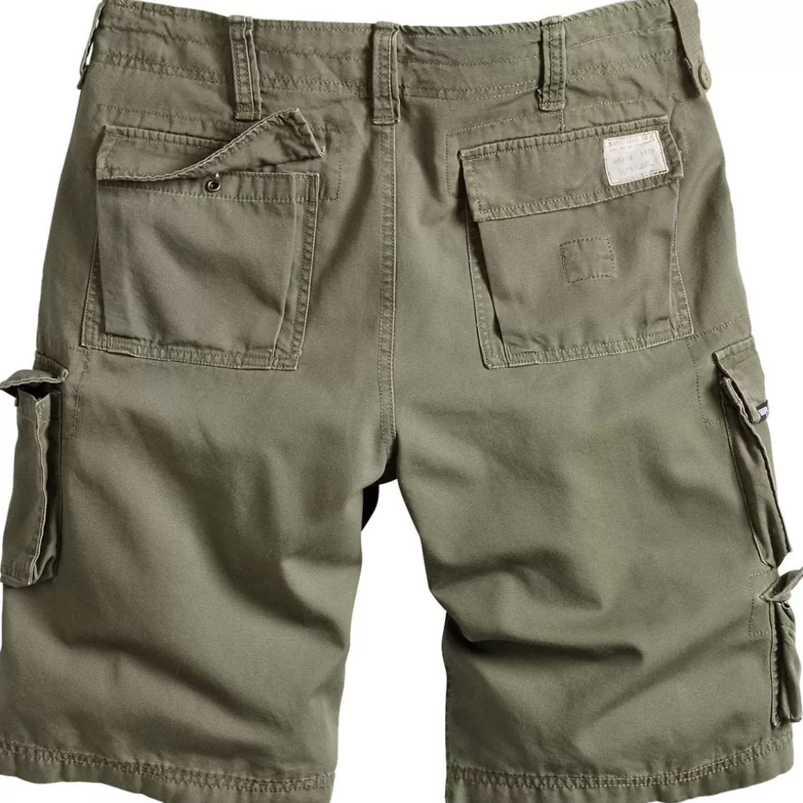 Wisport Shorts>Surplus Trooper Shorts Olive Washed