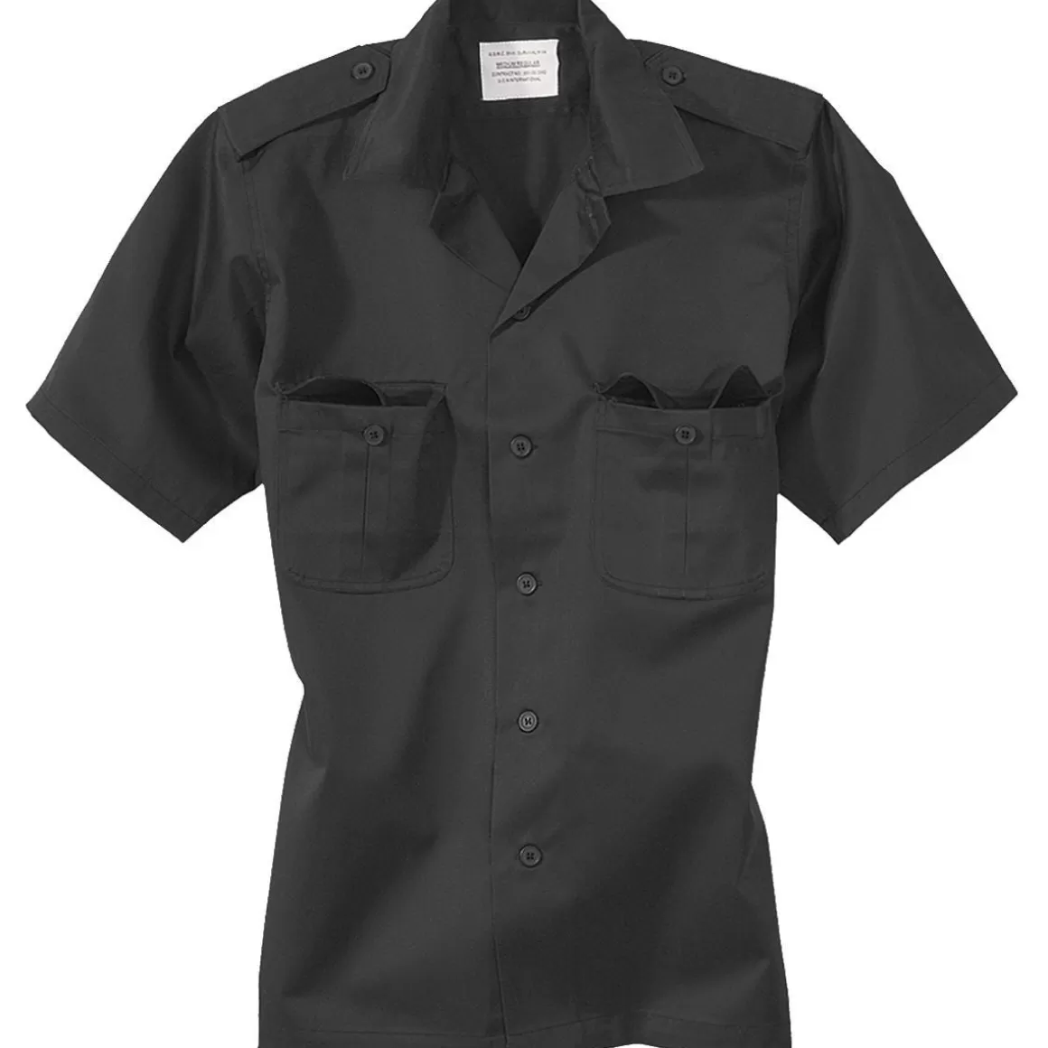 Leatherman Shirts>Surplus Us Shirt Short Sleeve Black