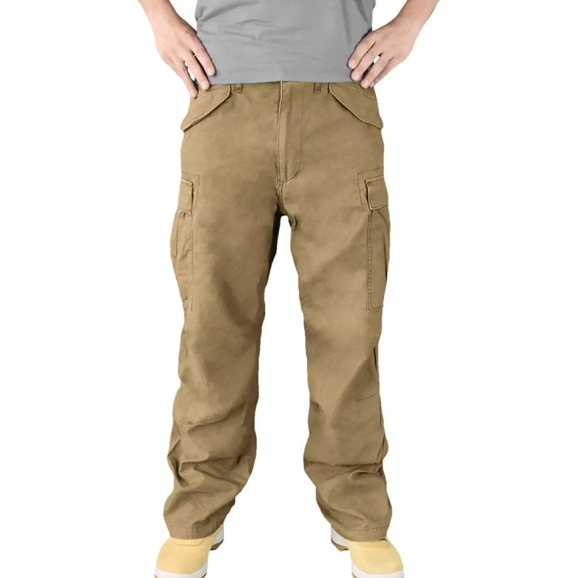 Surplus Trousers> Vintage Fatigues Trousers Coyote