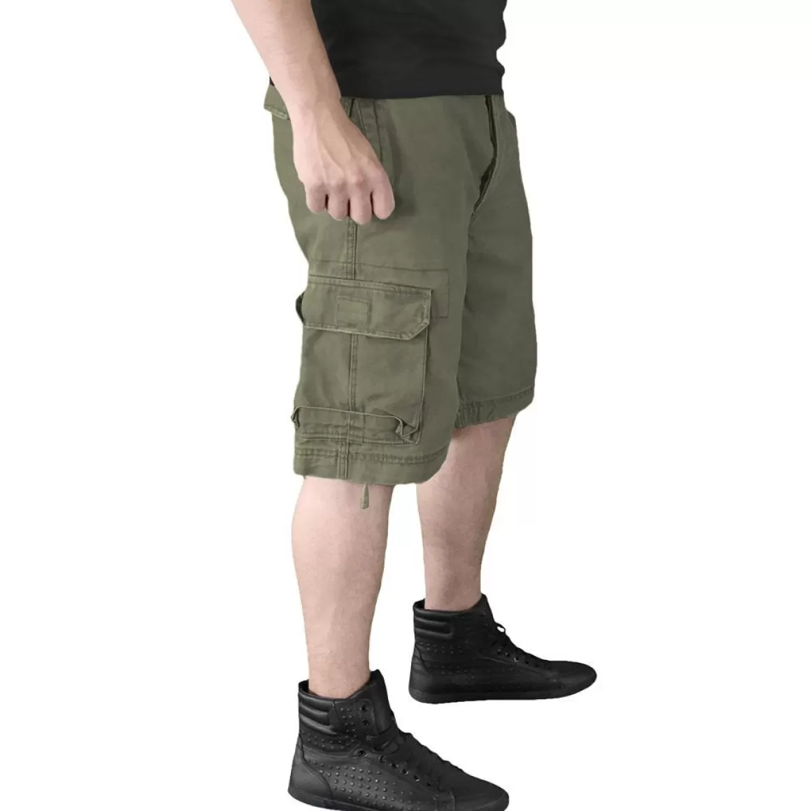 Viper Shorts>Surplus Vintage Shorts Washed Olive