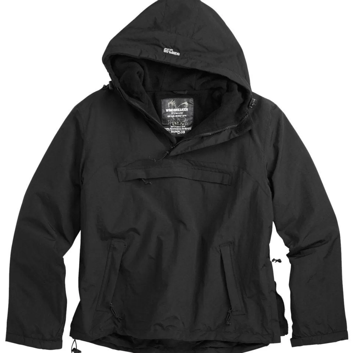 Surplus Jackets & Coats> Windbreaker Jacket Black