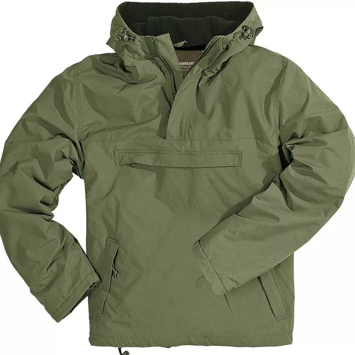 Surplus Jackets & Coats> Windbreaker Jacket Olive