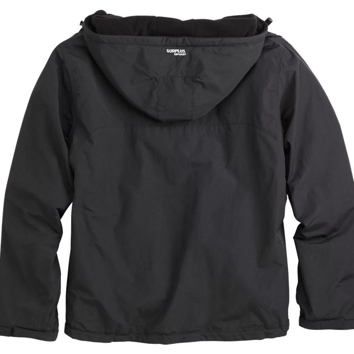 Surplus Jackets & Coats> Windbreaker Jacket With Zipper Black