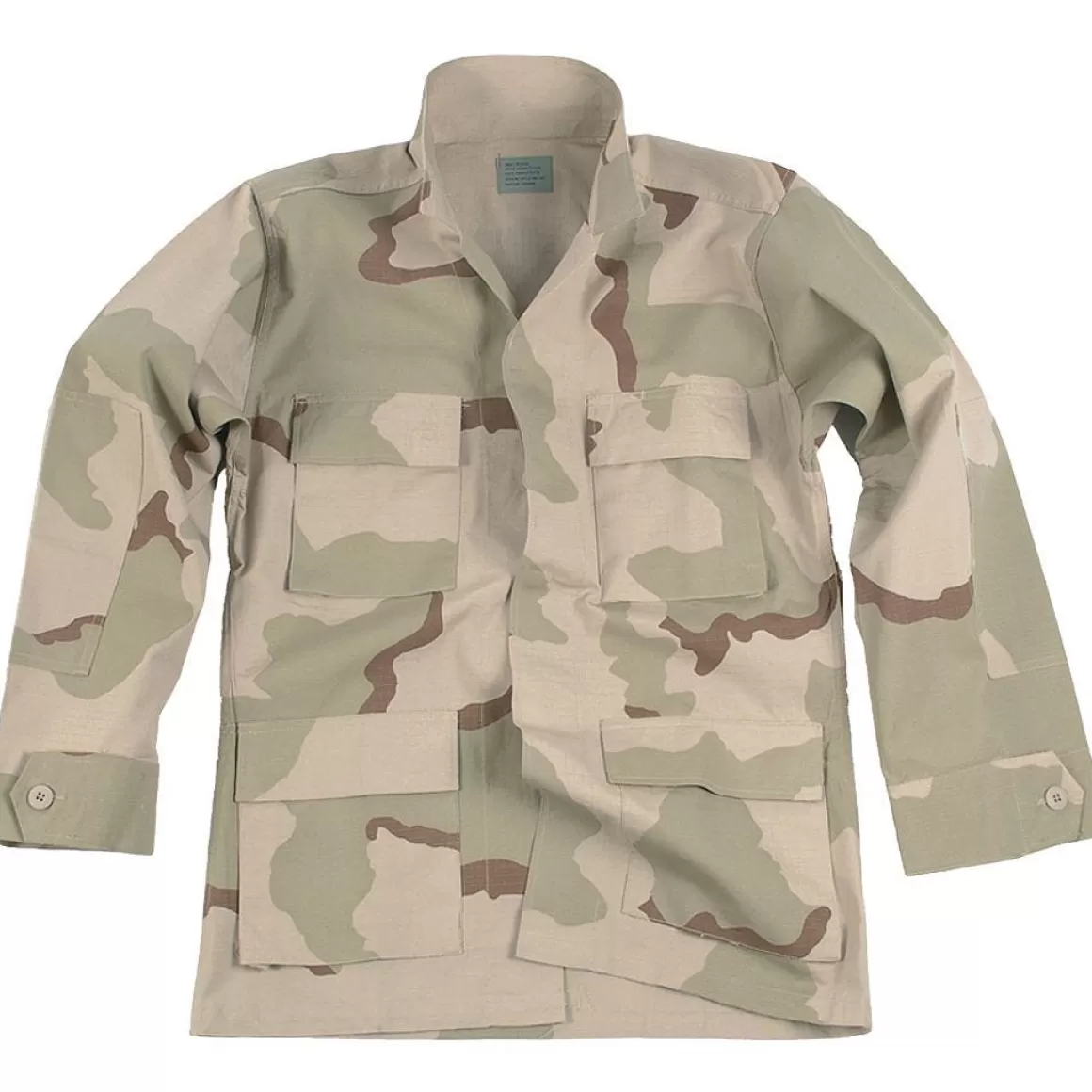 Alpinus Combat Uniforms>Teesar Bdu Shirt Ripstop 3-Colour Desert