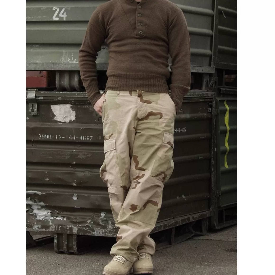 Flyye Industries Combat Uniforms>Teesar Bdu Trousers Ripstop 3-Colour Desert