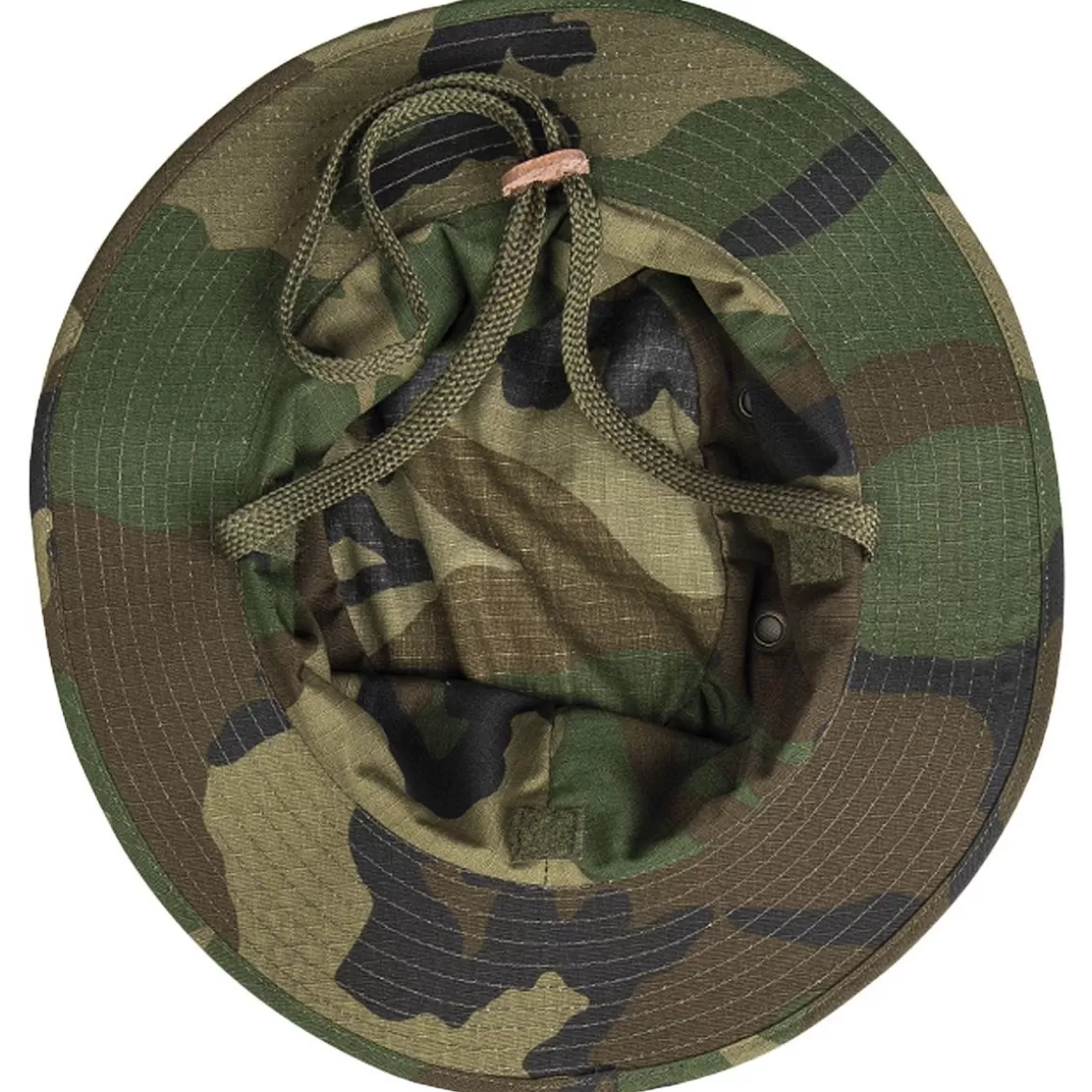 Highlander Headwear>Teesar British Boonie Hat With Neck Flap Ripstop Woodland