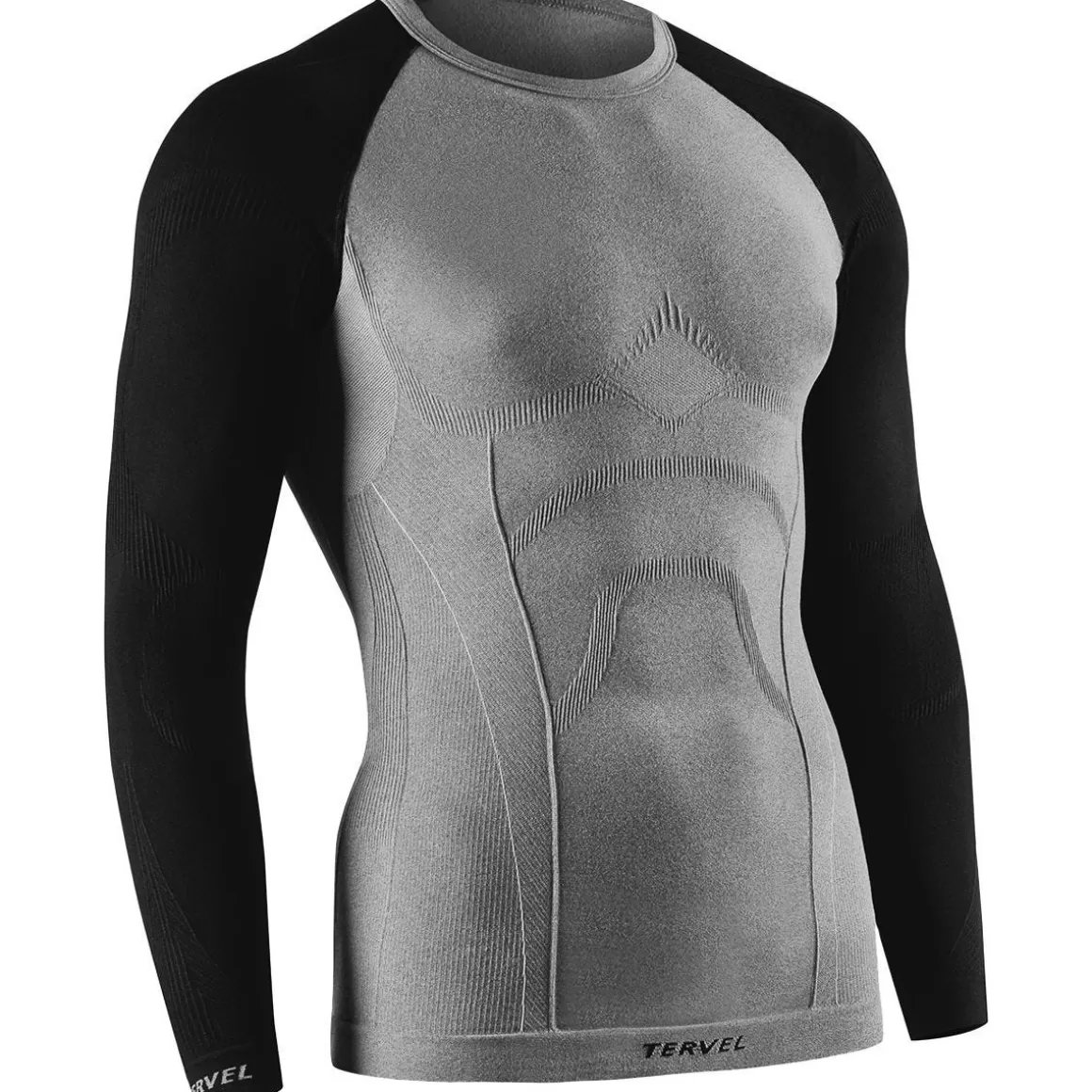 Pentagon Base Layers>Tervel Comfortline Shirt Long Sleeve Melange / Black