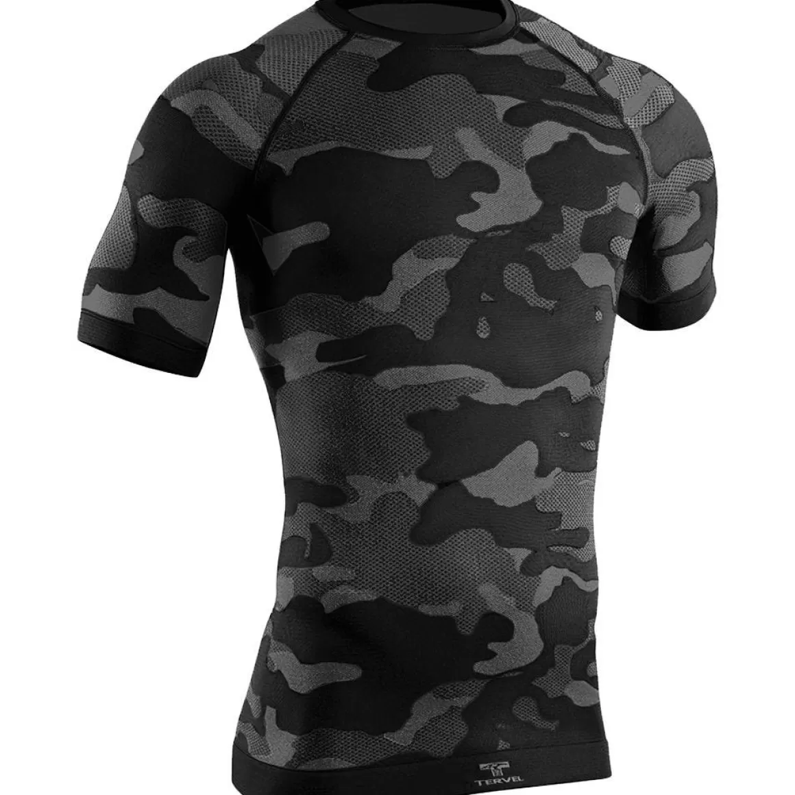 Viper Base Layers>Tervel Optiline Light Tactical Shirt Short Sleeve Black / Grey