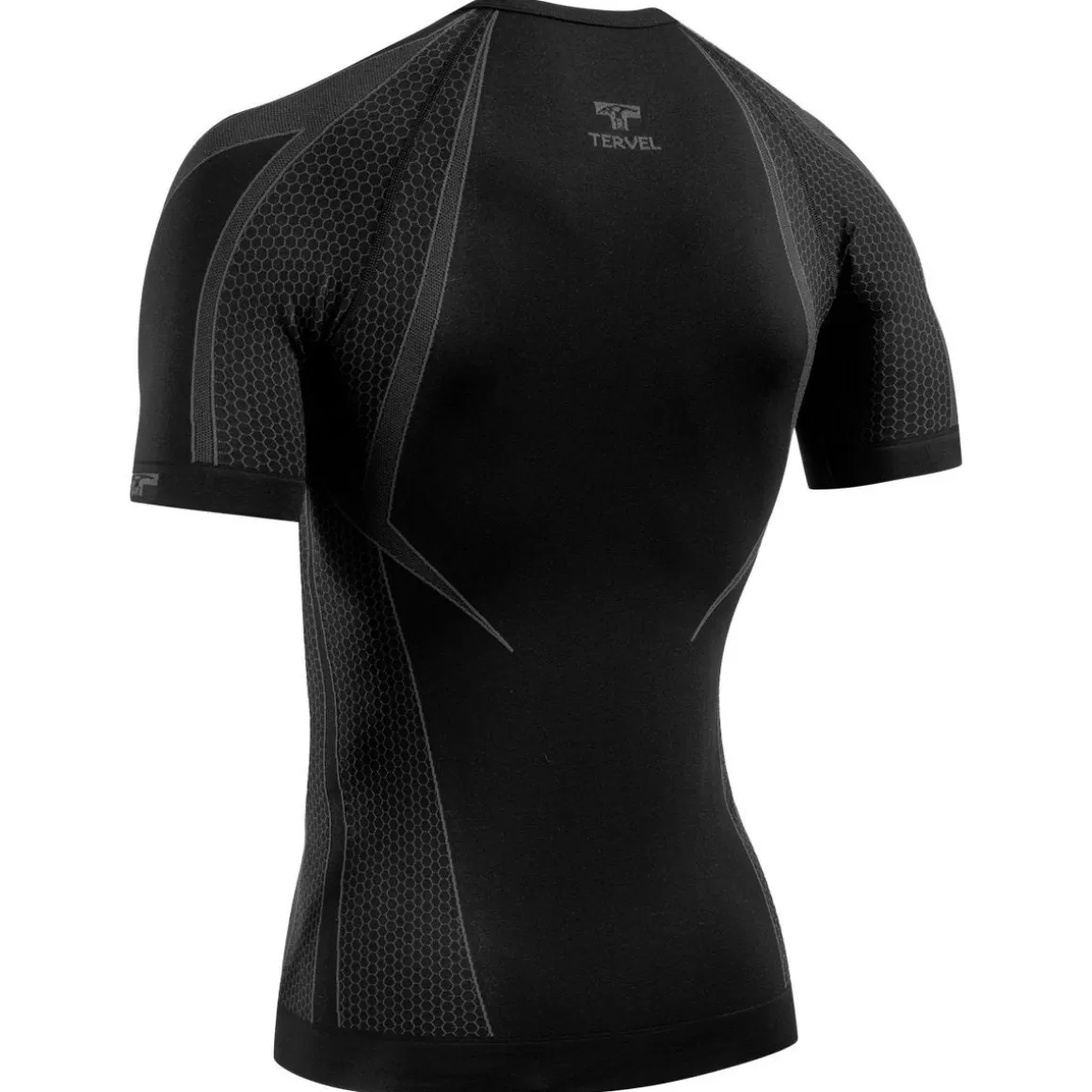 TAC MAVEN Base Layers>Tervel Optiline Opt 1107 Shirt Short Sleeve Black/Grey