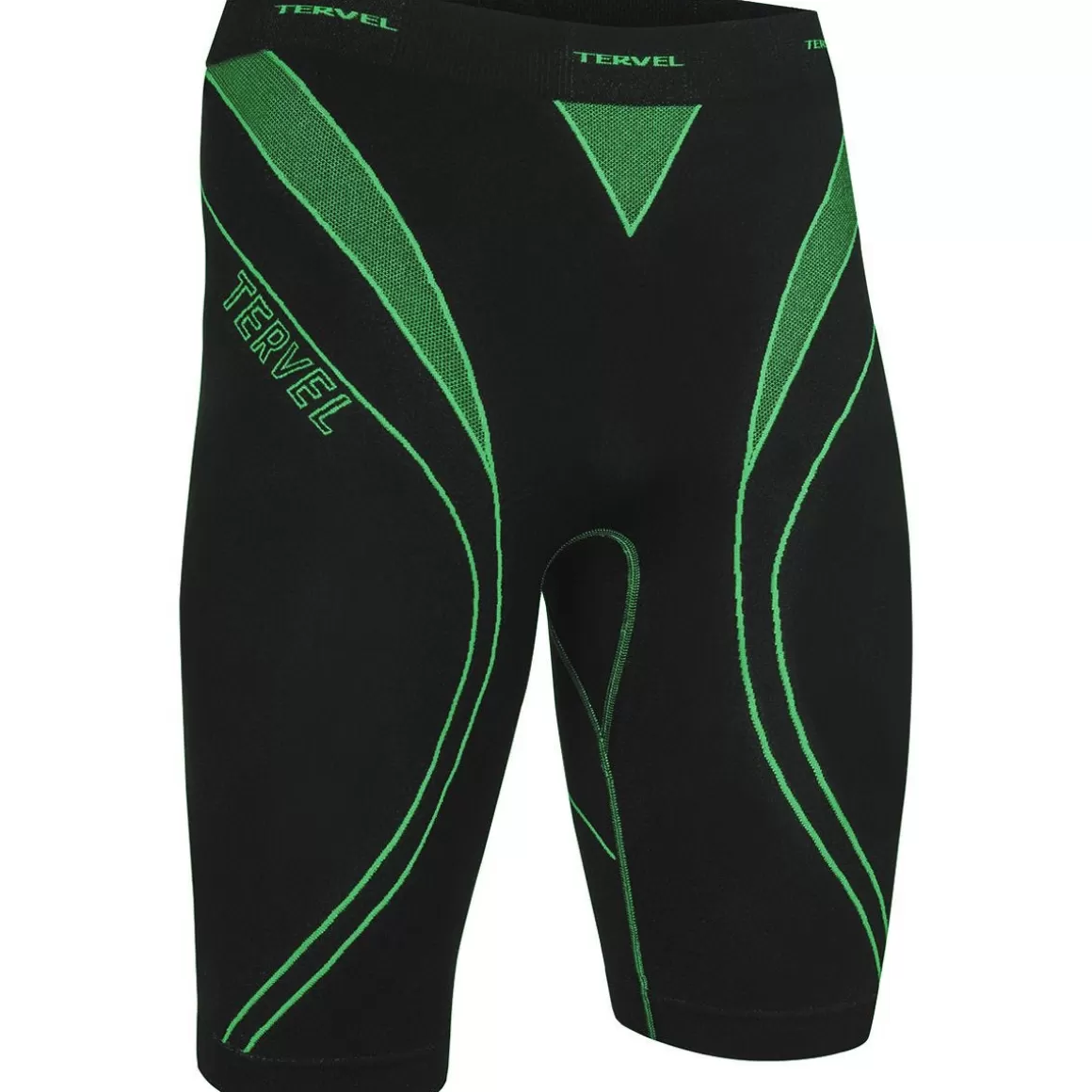 Brandit Base Layers>Tervel Optiline Running Shorts Black / Green