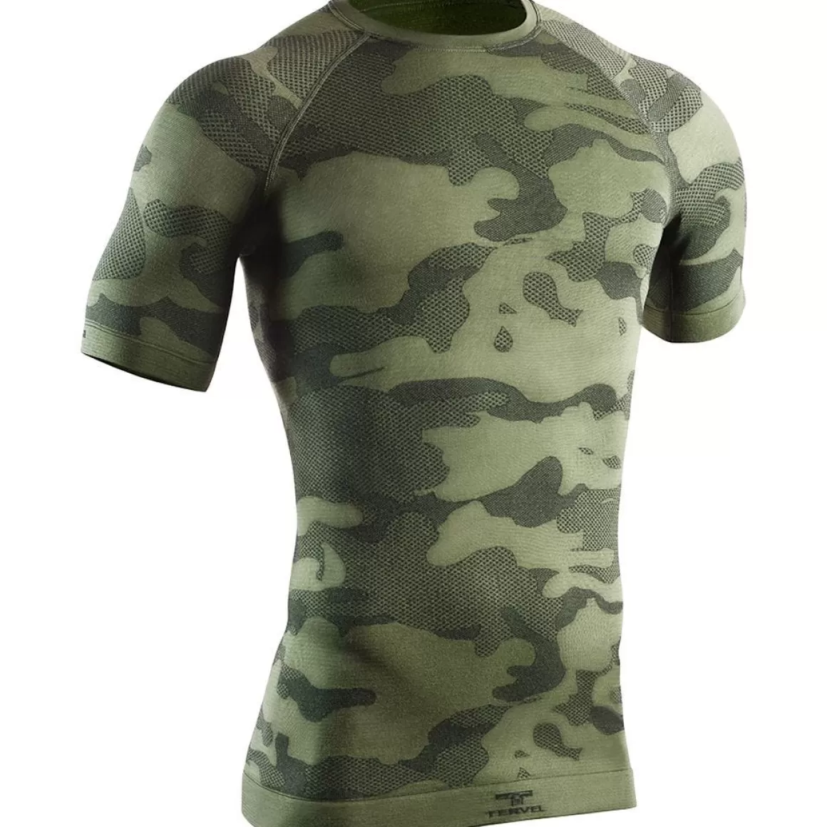 Brandit Base Layers>Tervel Optiline Tactical Shirt Short Sleeve Military / Grey