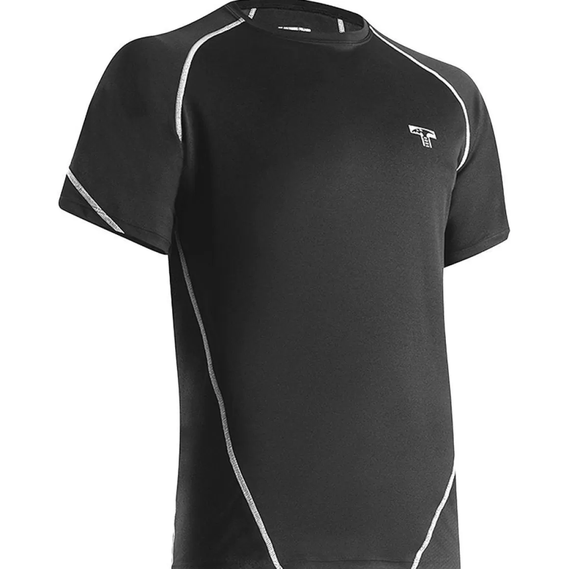 Wisport Base Layers>Tervel Sportline Strong Esm-01 Shirt Short Sleeve Black