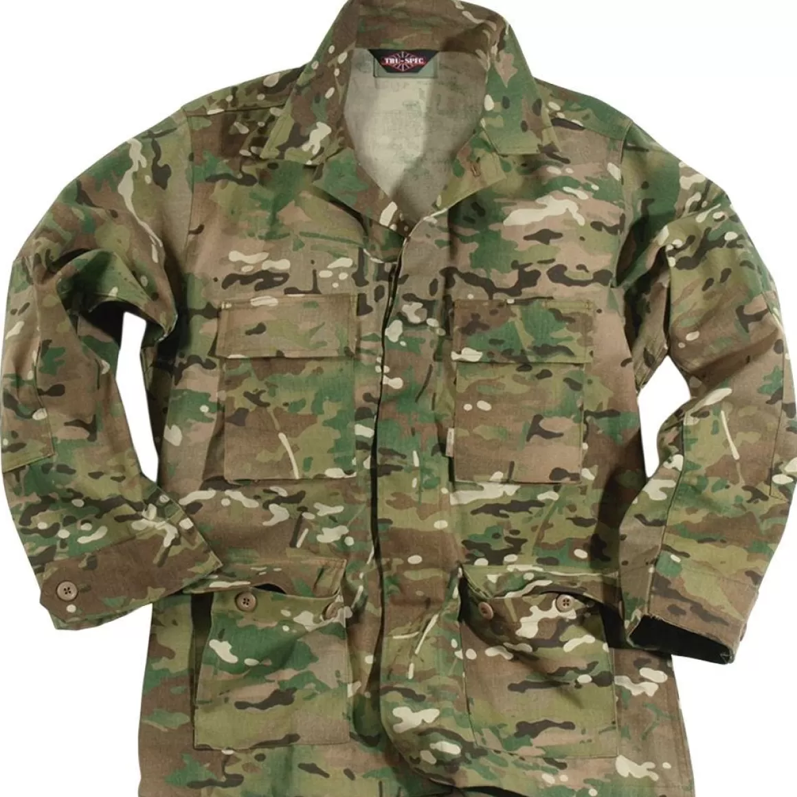 Flyye Industries Combat Uniforms>Tru-Spec Bdu Combat Shirt Multicam