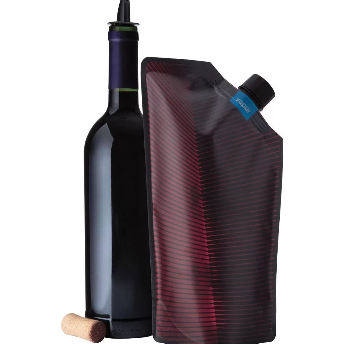 Vapur Water & Hydration> After Hours Vintage Wine Carrier 750Ml Maroon