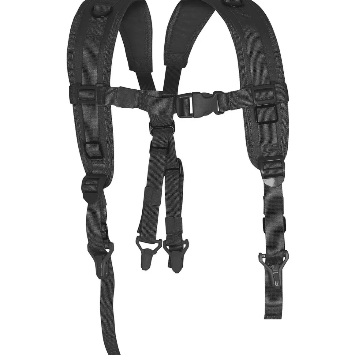 Viper Belts & Suspenders> Locking Harness Black