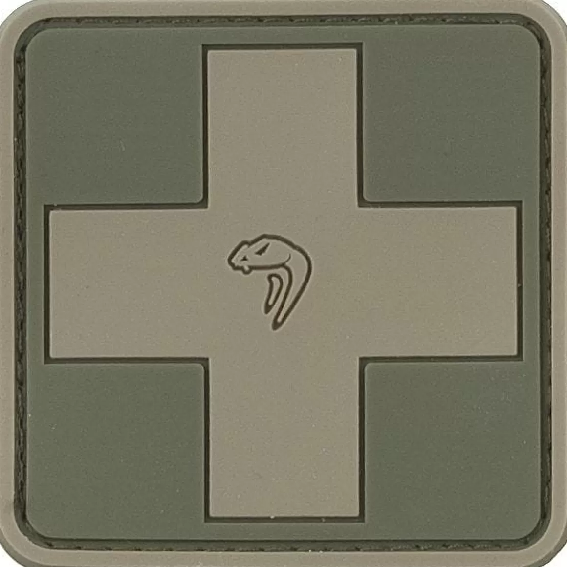 Viper Badges & Patches> Medic Rubber Patch Green