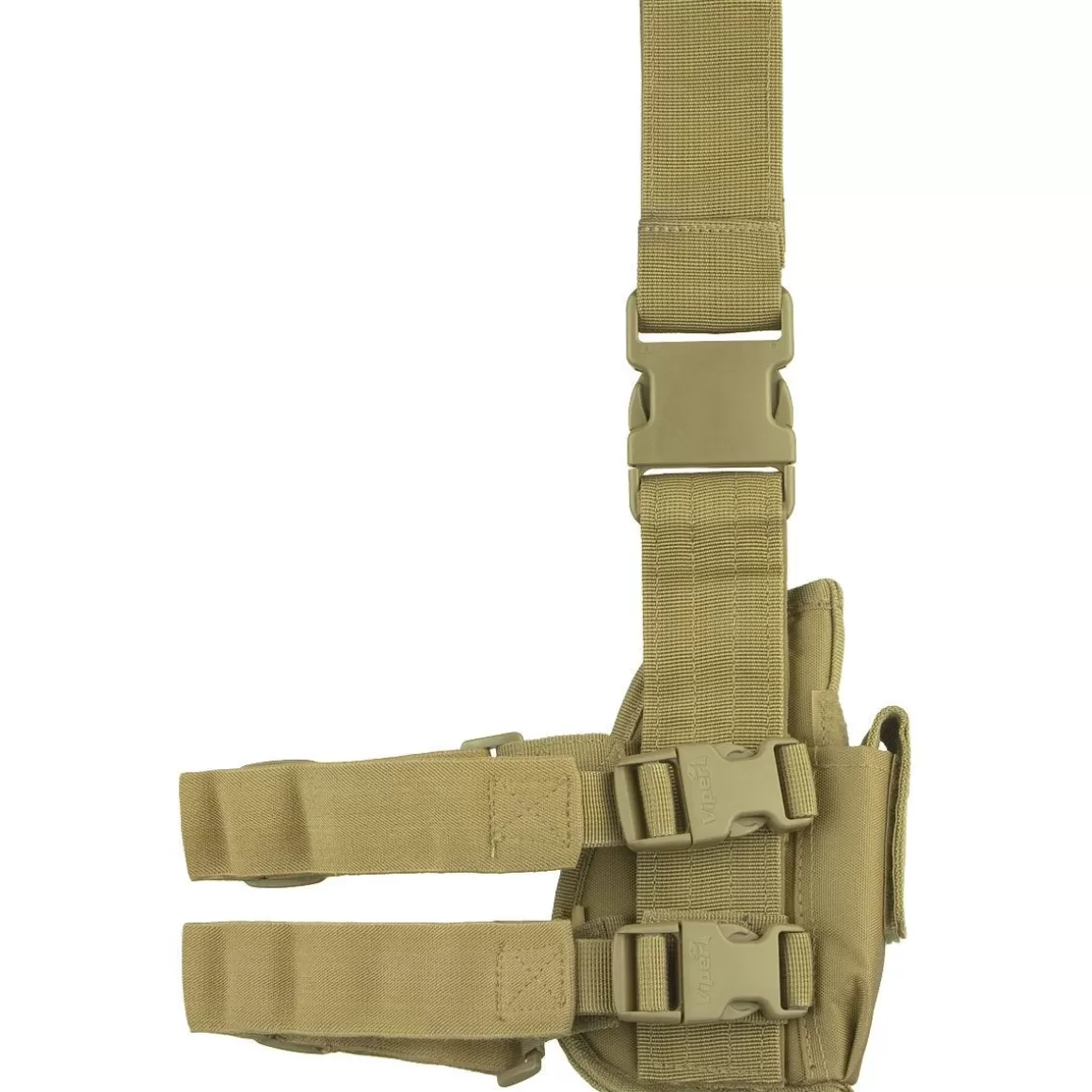 Viper Holsters> Tactical Leg Holster Left Hand Coyote