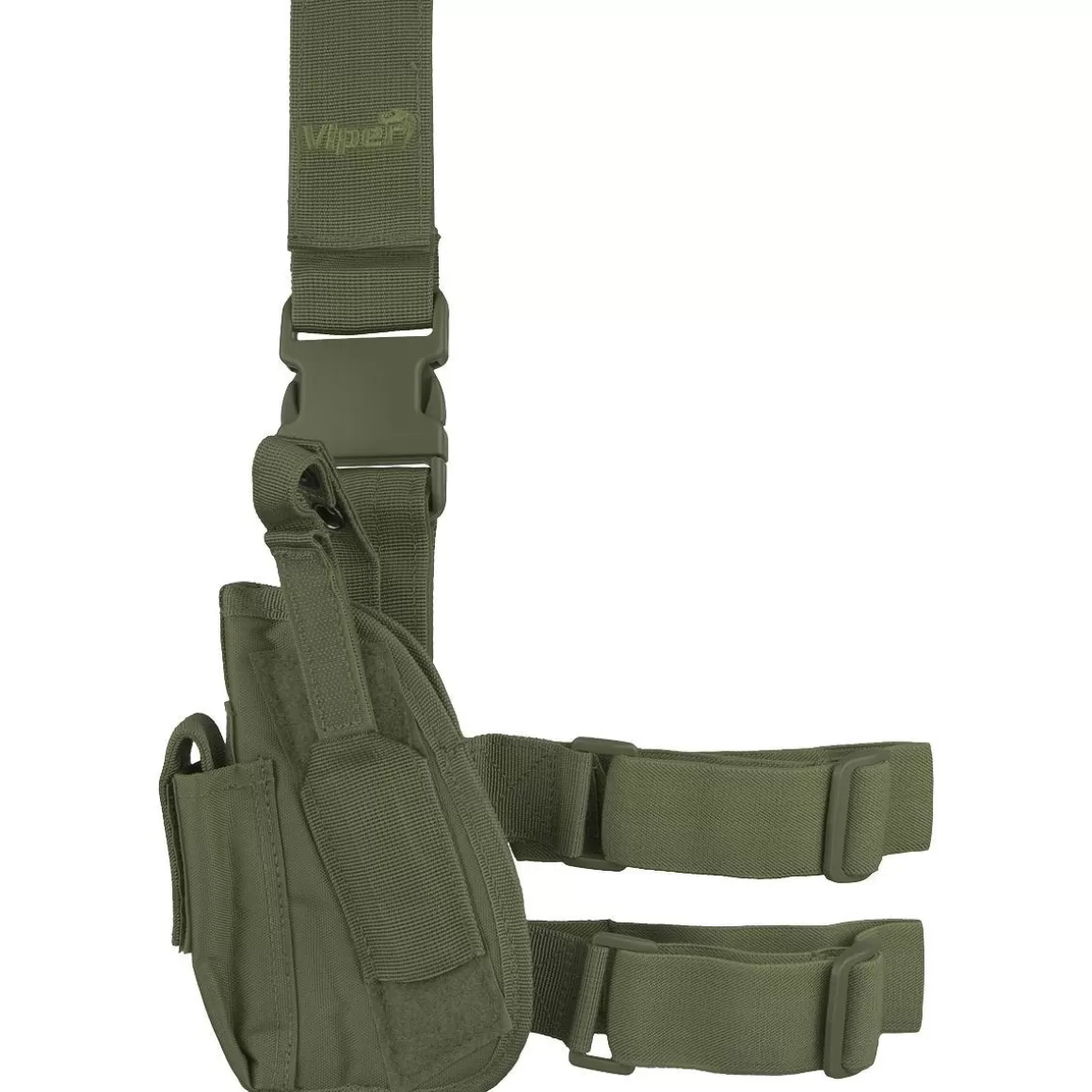 Viper Holsters> Tactical Leg Holster Left Hand Green