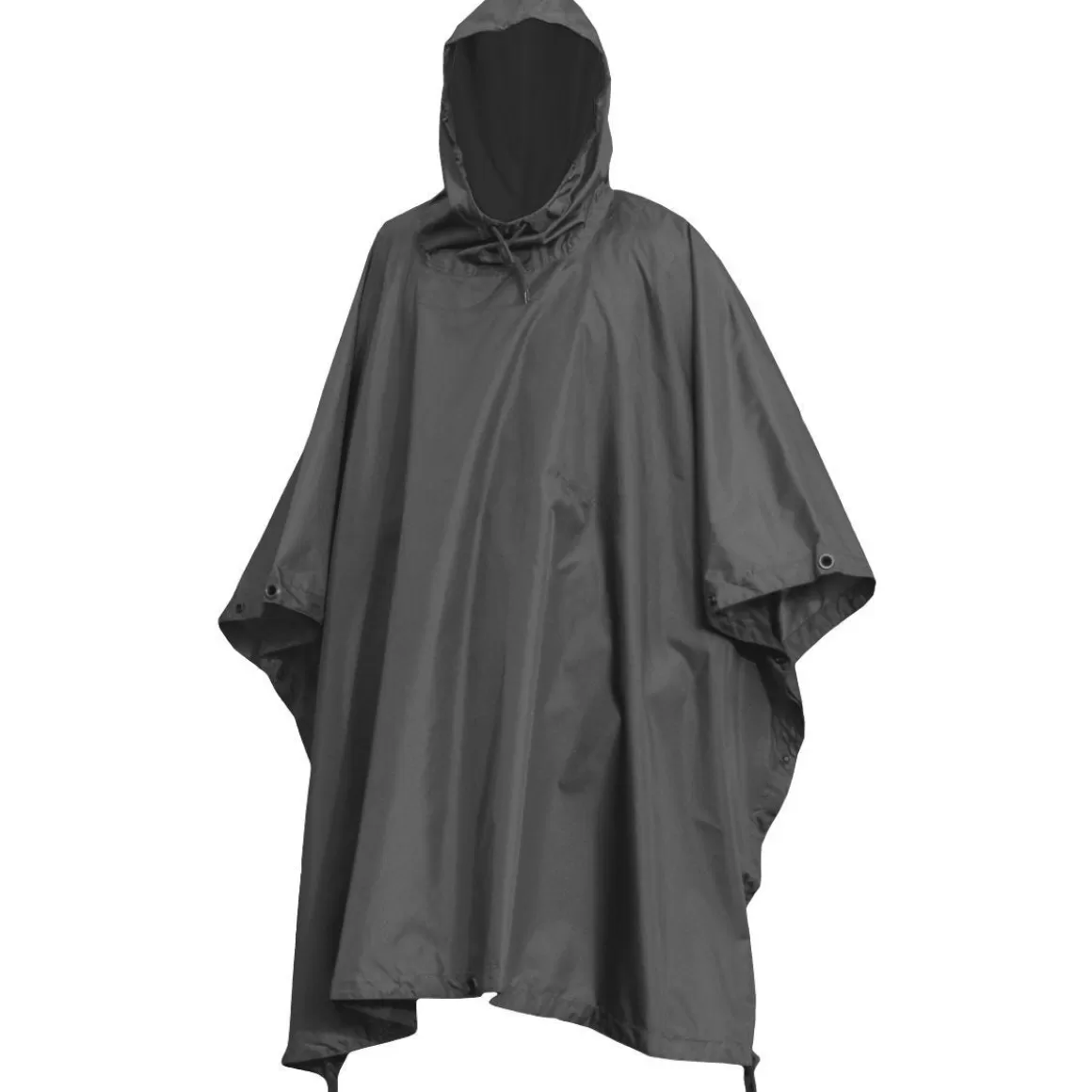 Mil-Tec Miscellaneous Accessories>Waterproof Poncho Ripstop Black